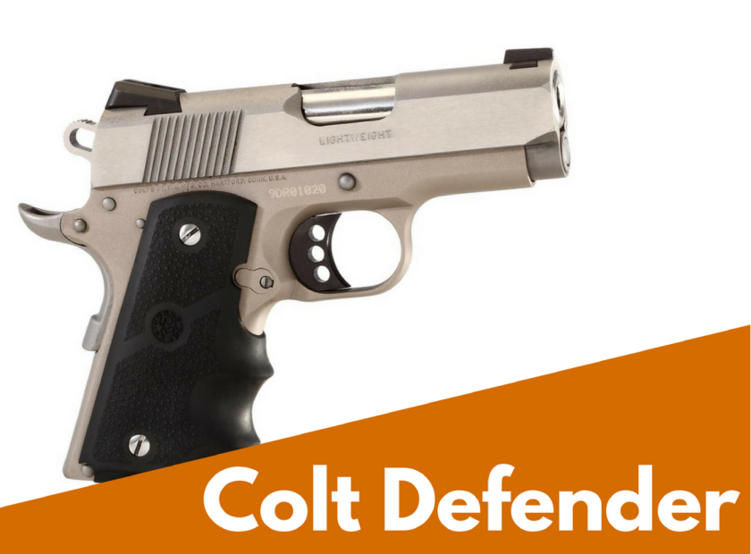 colt defender size