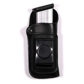 IWB Magazine Holster-Black-Premium Leather